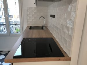 Evier et plaque de cuisson - Habita Reneuf